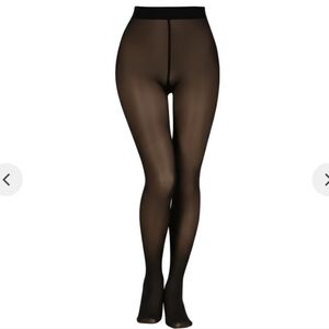 Fleece Lined Faux Sheer Leggings